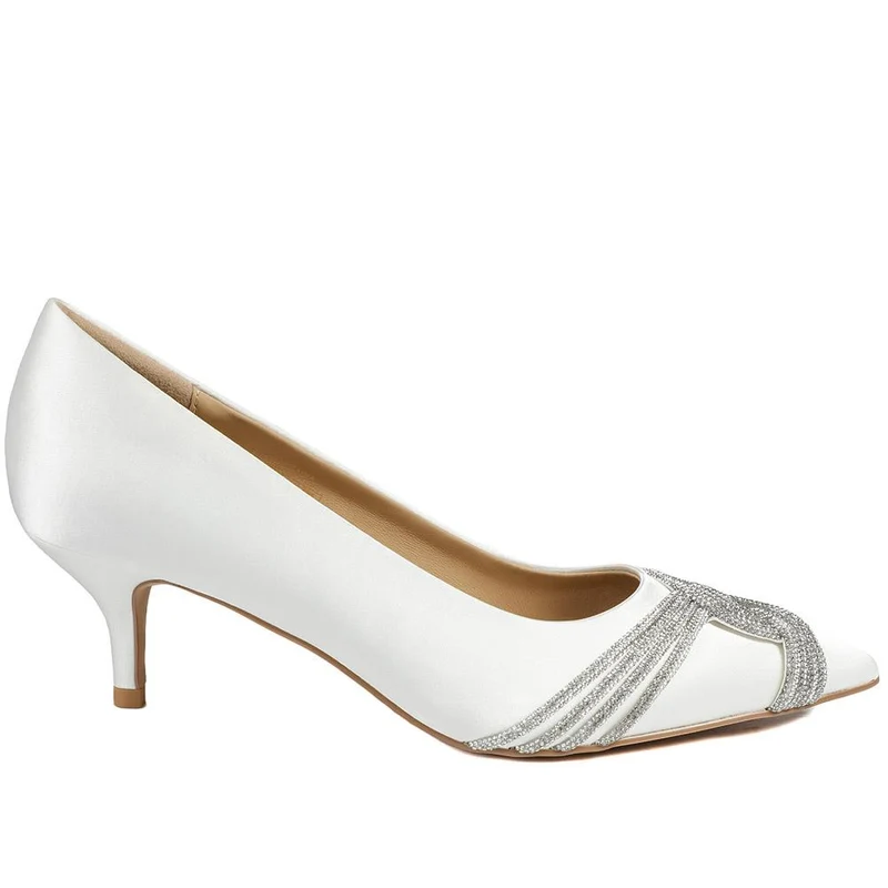 Zaina Embellished Detail Occasion Court Shoes - ZAINA / 329 095