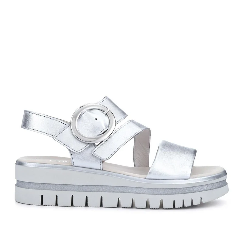 Amarillo Gabor Leather Chunky Buckled Sandals - GAB41510 / 326 995