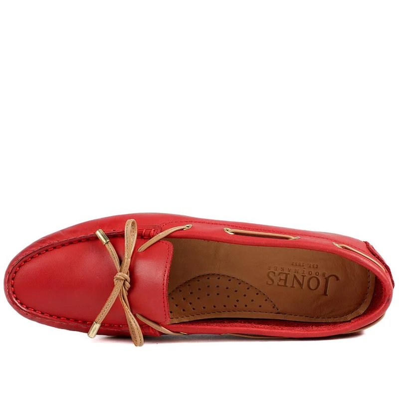 Perri Leather Loafers - PERRI / 325 191 - Red