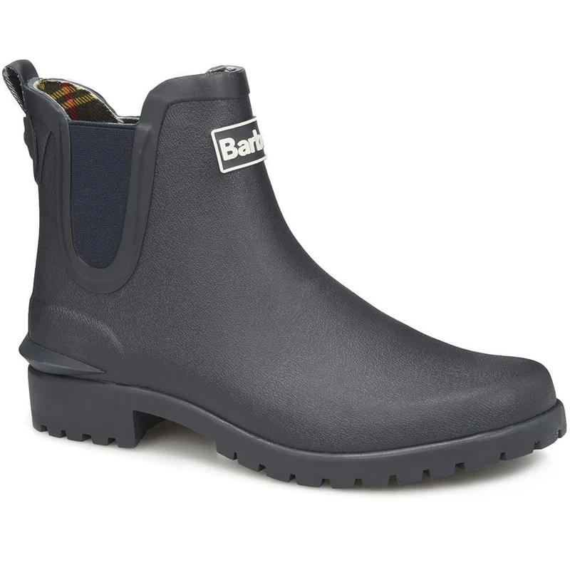 Wilton Wellie Ankle Boots - BARBR28514 / 313 961 - Navy