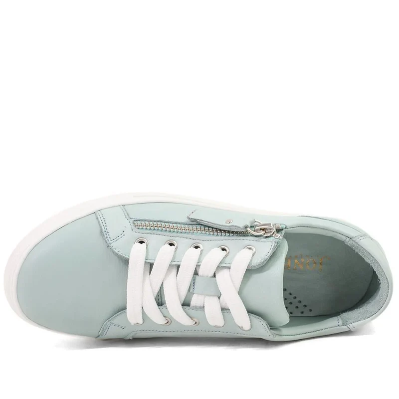 Padova2 Leather Lace-Up Trainers - PADOVA2 / 324 917 - Mint