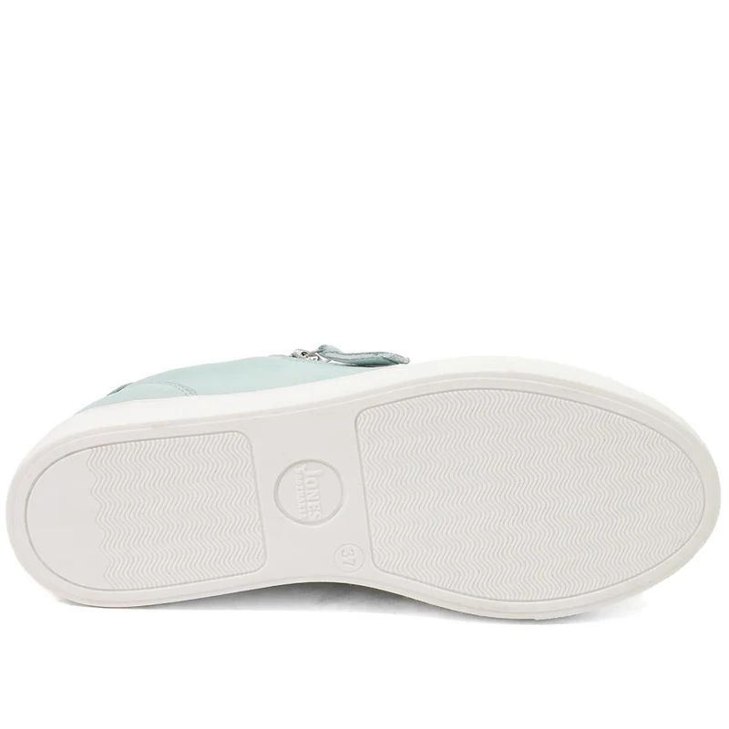 Padova2 Leather Lace-Up Trainers - PADOVA2 / 324 917 - Mint