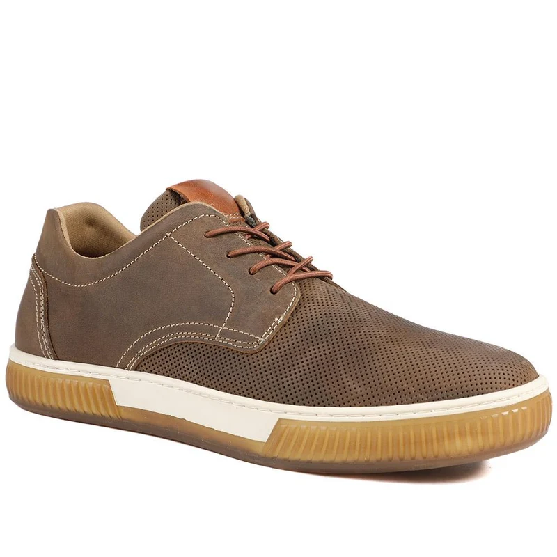 Seaford Suede Trainers - SEAFORD / 325 136 - Tobacco