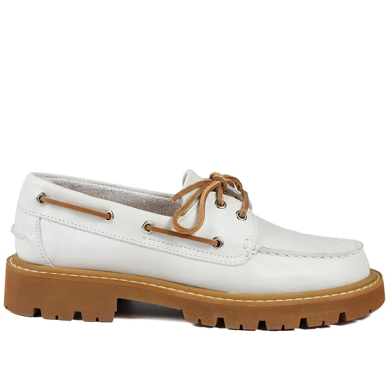 Perdita Leather Platform Moccasins - PERDITA / 328 592