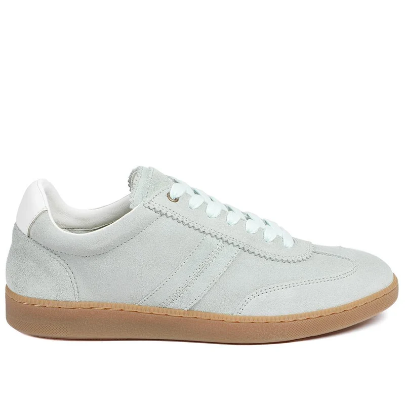 Annora Casual Leather Trainers - ANNORA / 328 757 - Mint