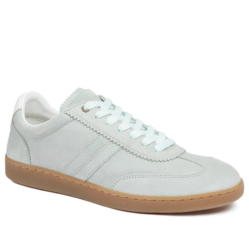 Annora Casual Leather Trainers - ANNORA / 328 757 - Mint