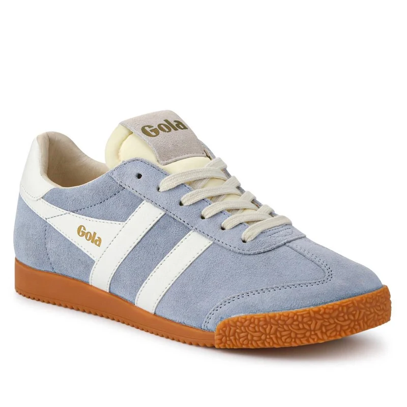 Gola Elan Leather Trainers - JAC41505 / 326 755 - Blue-White