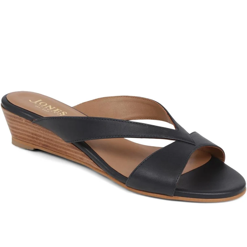 Klevina2 Mules - KLEVINA2 / 325 060 - Navy Leather