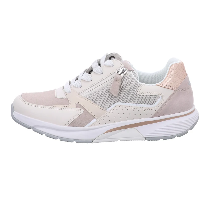 Gabor Schnürschuh Rollingsoft beige-kombi.