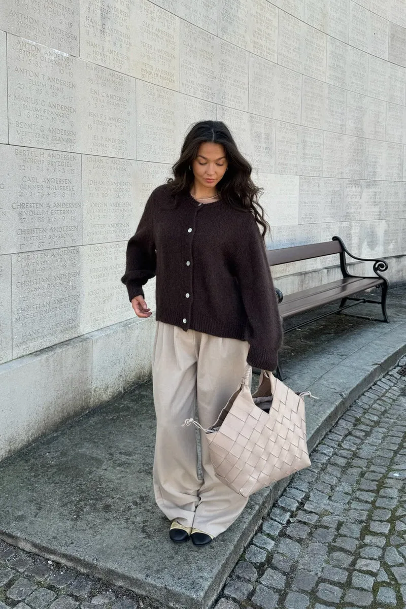 BYIC - Idaic Cardigan - dbrown Dark Brown
