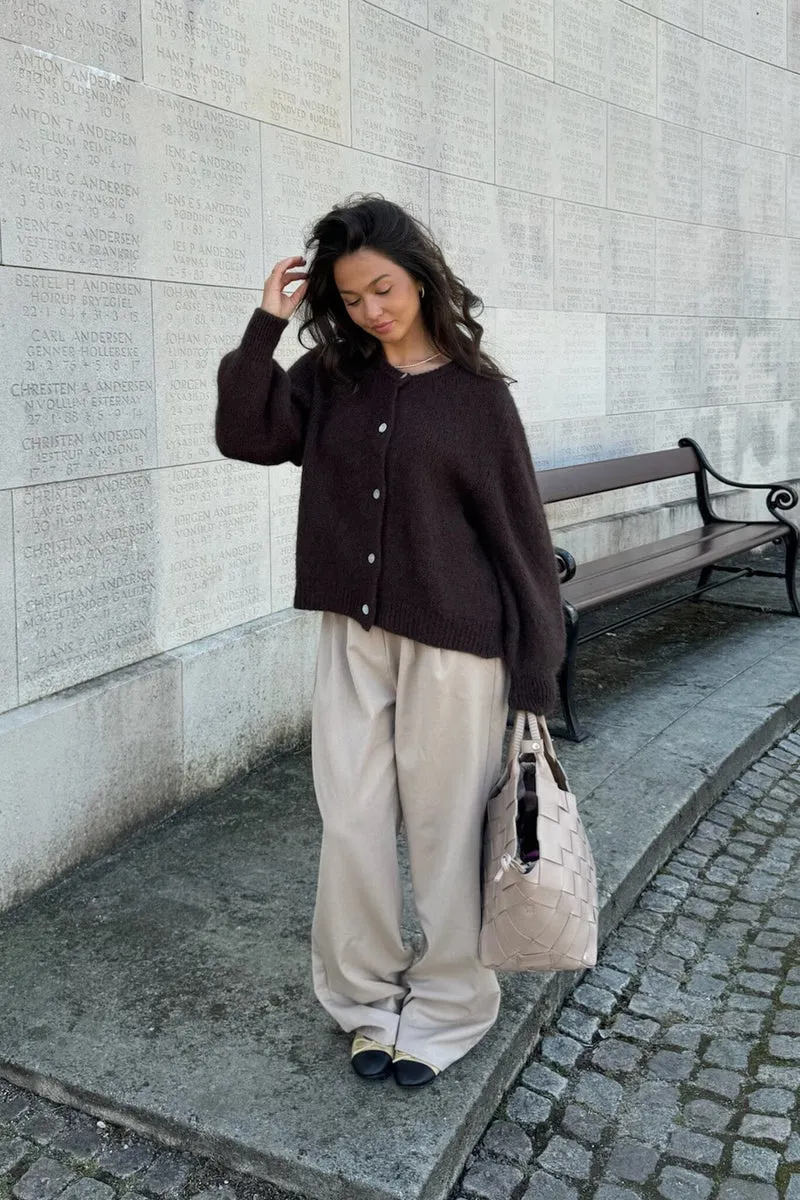 BYIC - Idaic Cardigan - dbrown Dark Brown