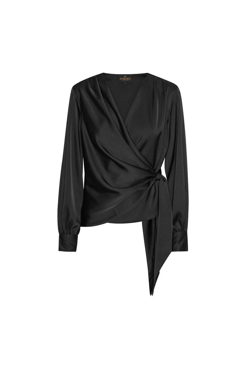 Karmamia - Ines Blouse - Semi Rich Black