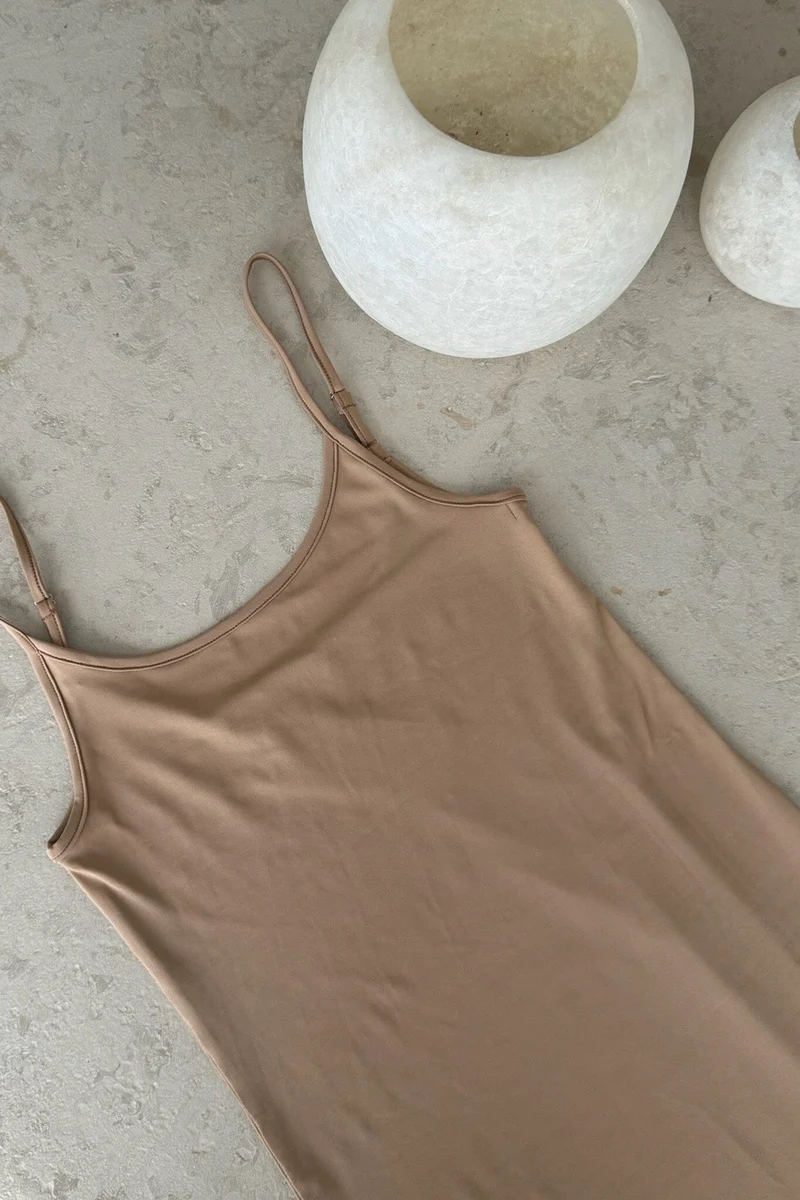 BYIC - Emmaic Slip Dress - beige Beige