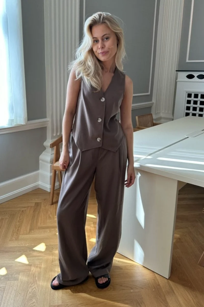 BYIC - Celina Pants - Brown