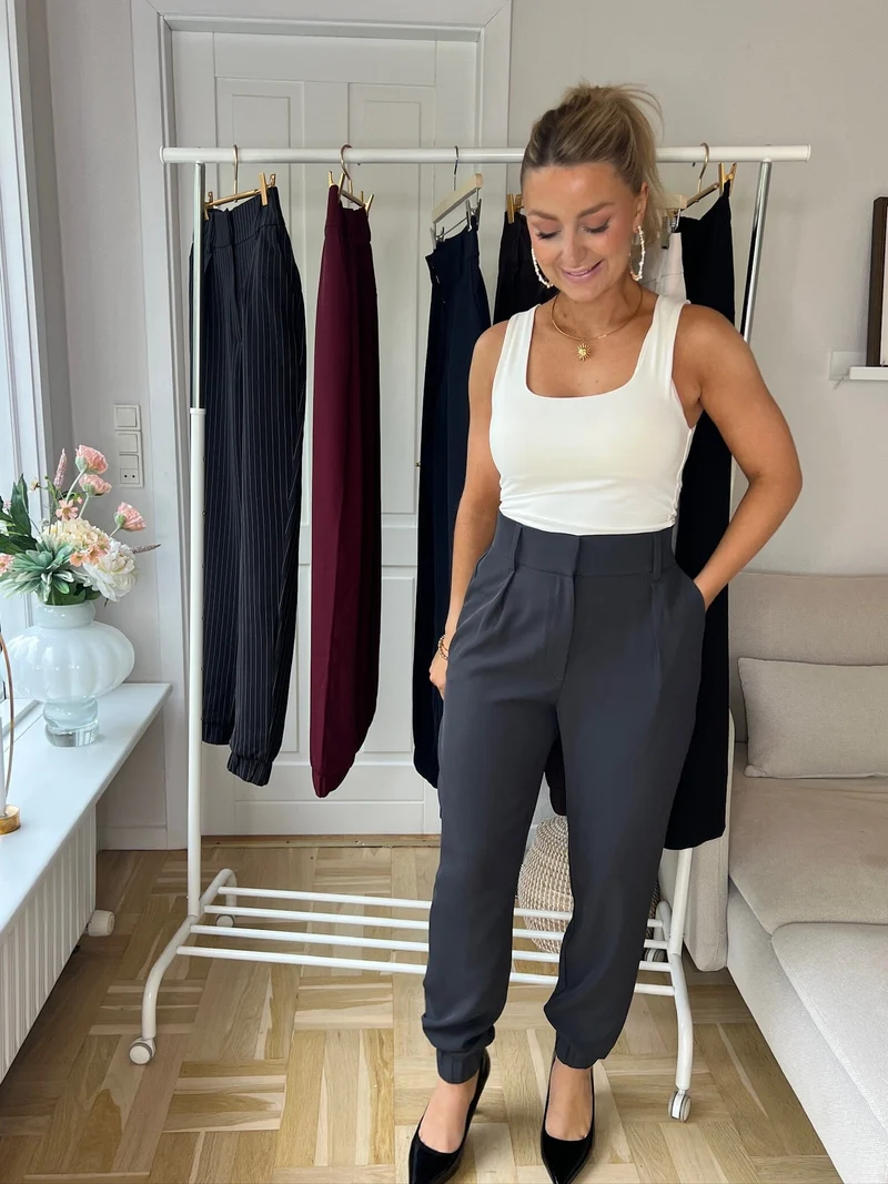 Valentin Studio - Pretty Pants - Dark Grey