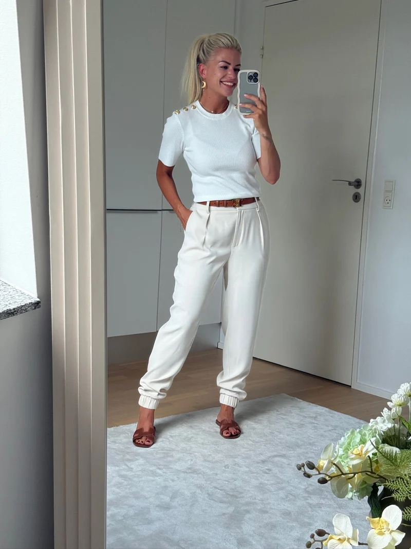 Valentin Studio - Pretty Pants - Ivory
