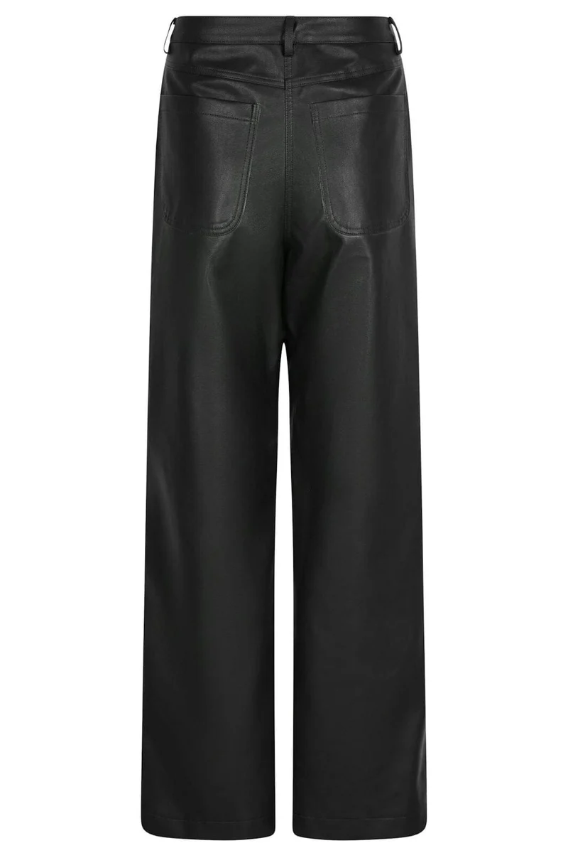 Neo Noir - Pinur Faux Leather Pants 164609 - 100 - Black