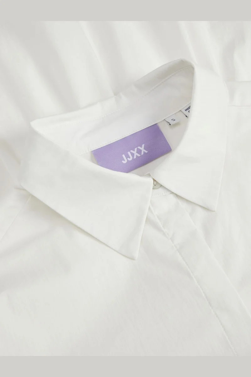Jjxx - Jxsaga Ls Slim Shirt Sn - 4527215 Blanc De Blanc