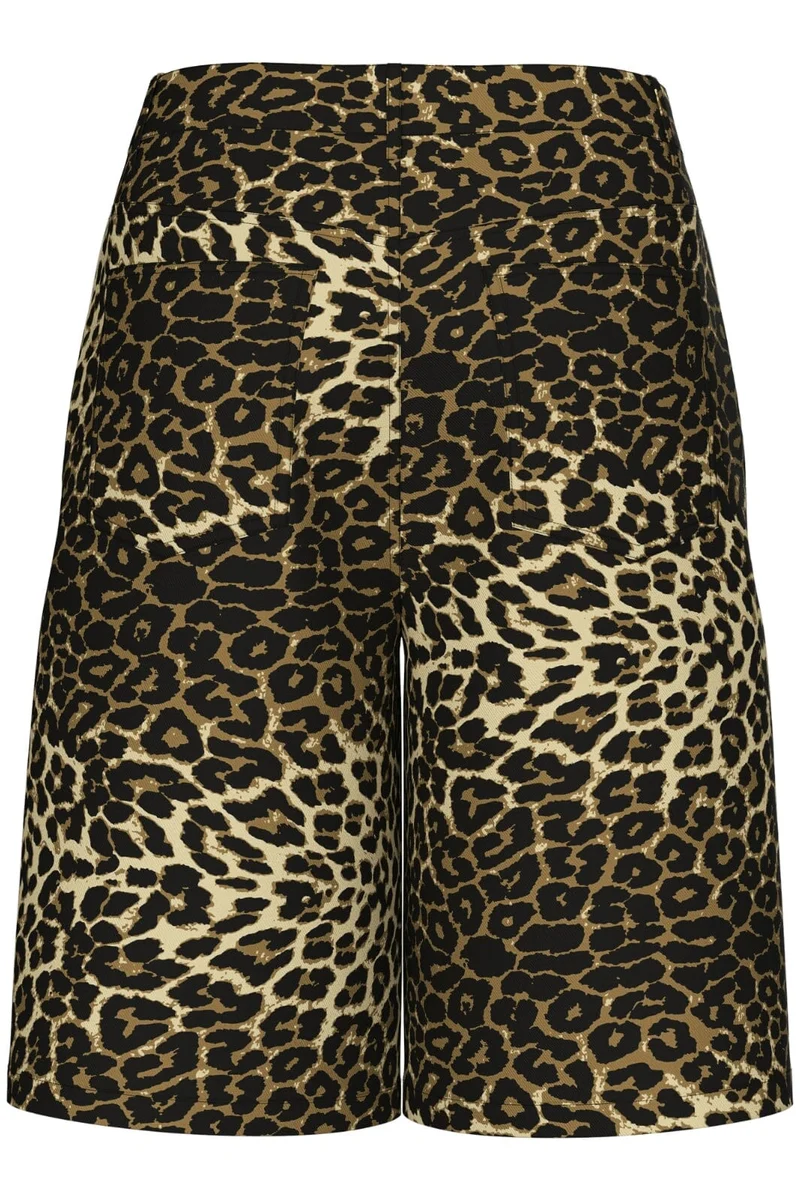 Pieces - Pcastrid Wide Jorts - 4748737 Black Leo Denim