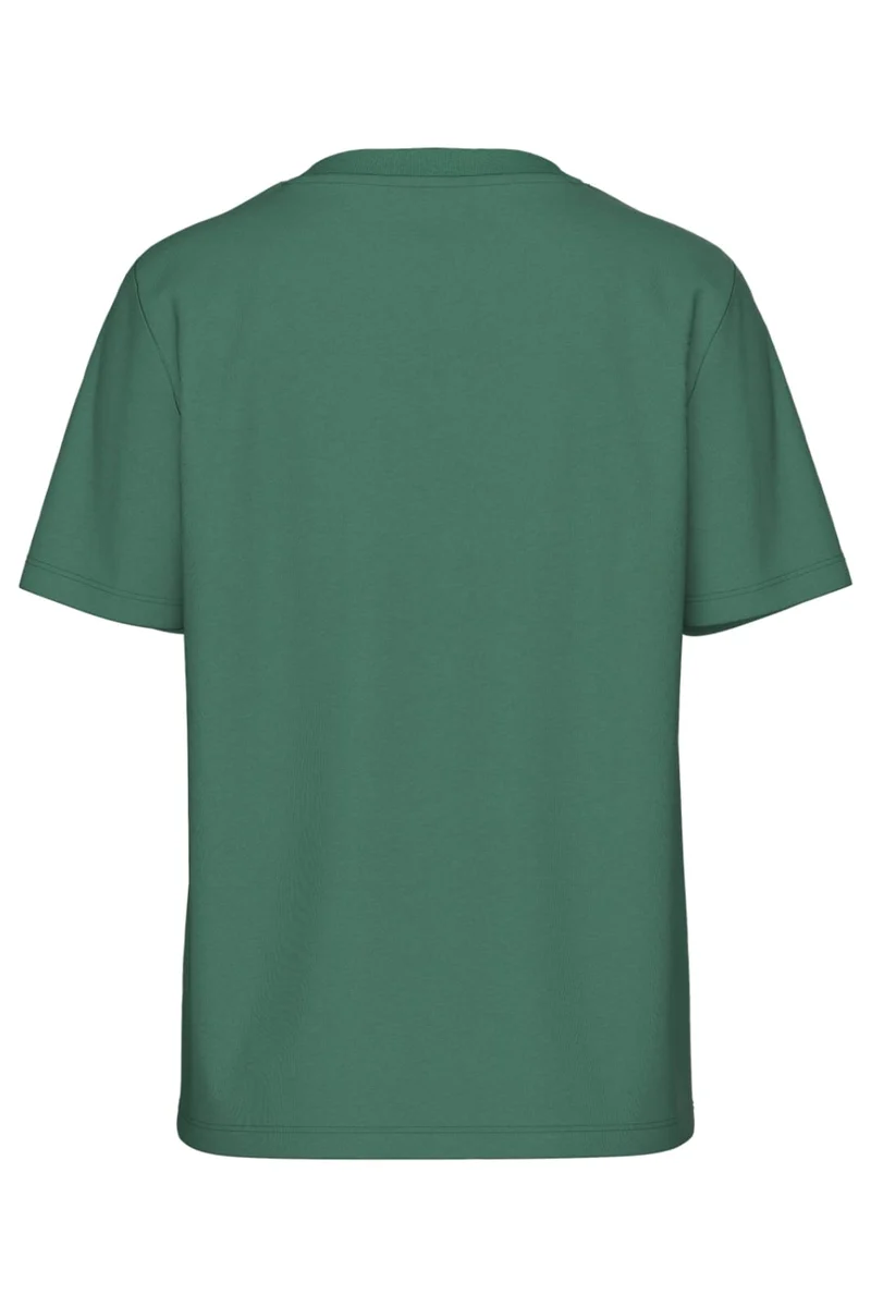 Pieces - Pcria Ss Solid Tee - 4858422 Hunter Green