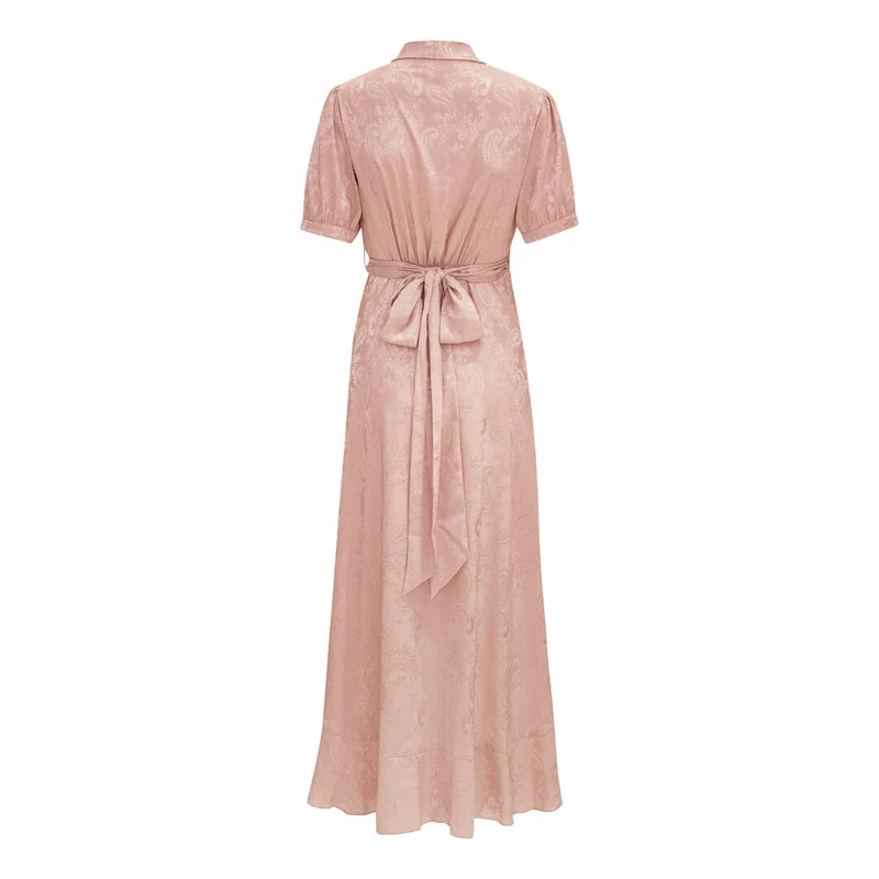 Karmamia - Iris Dress - Rose Jacquard