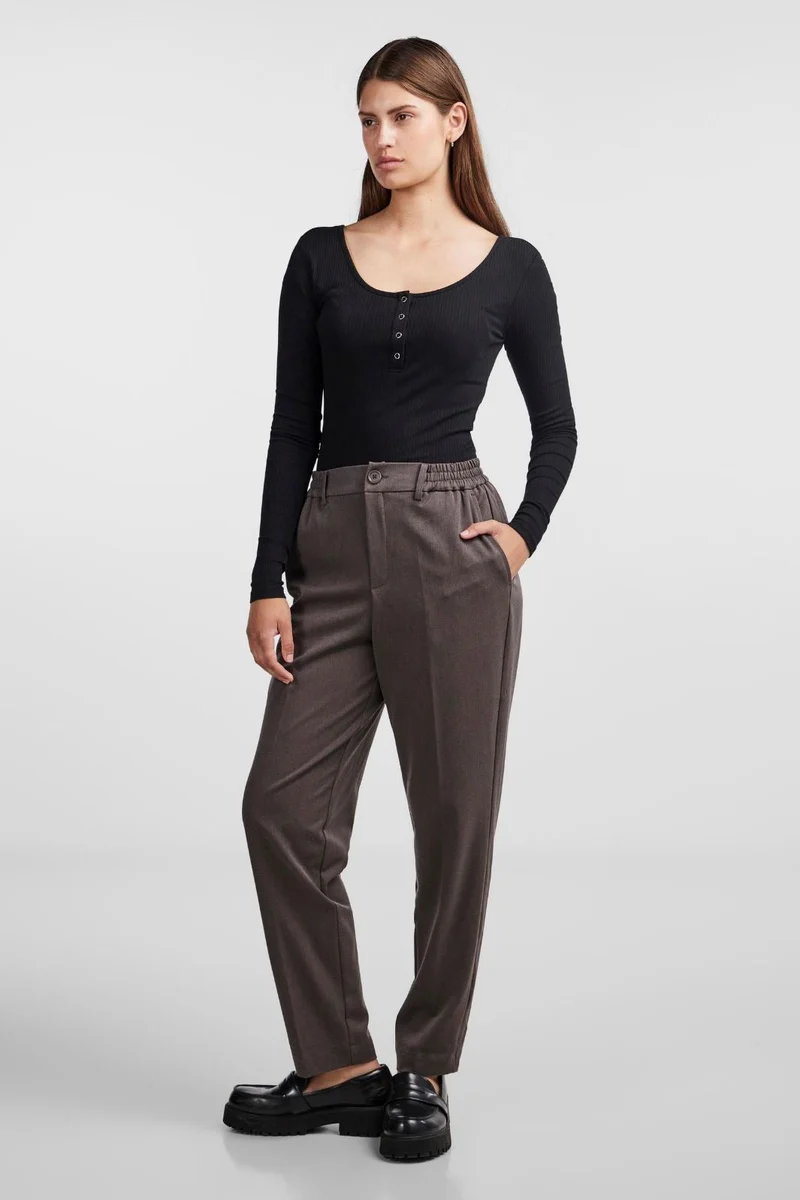 Pieces - Pccamil Ankle Pant - 4463205 Morel