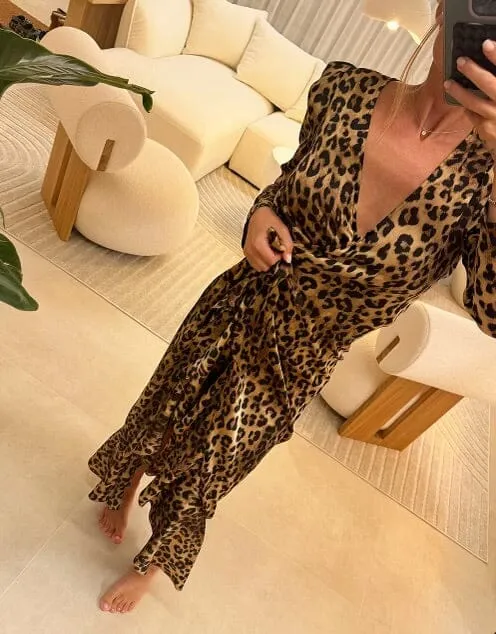 Valentin Studio - Senorita Leopard Dress - Leopard