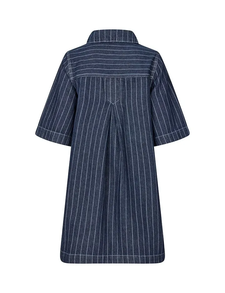 Global Funk - Mira-G - 608 Navy Pinstripe