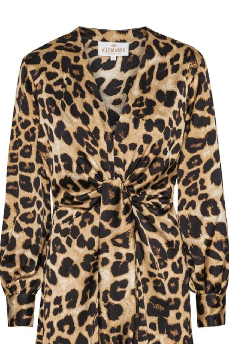 Karmamia - Blair Dress 2024 - Hammered Leopard