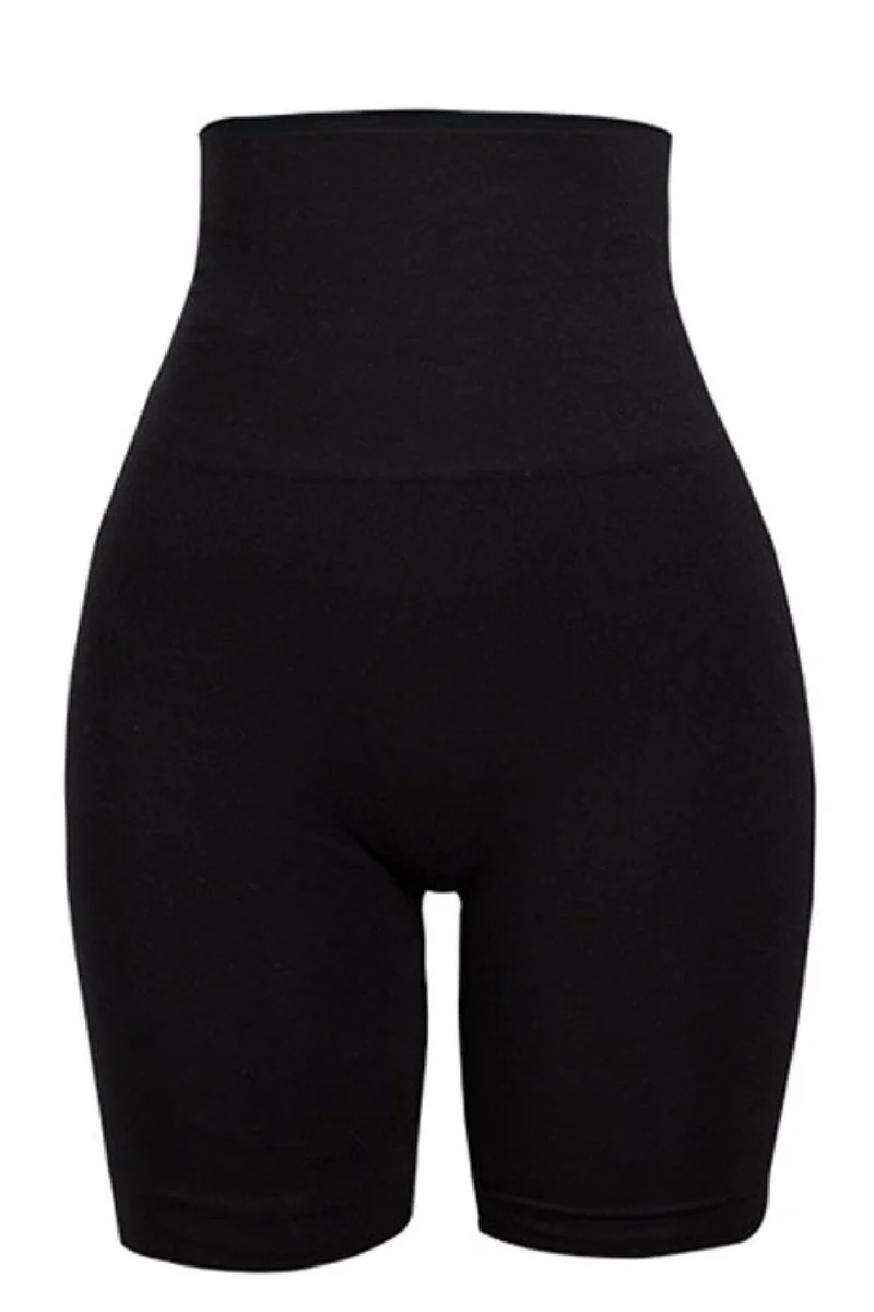 Soft basic - Haily High shorts 2 pak - black