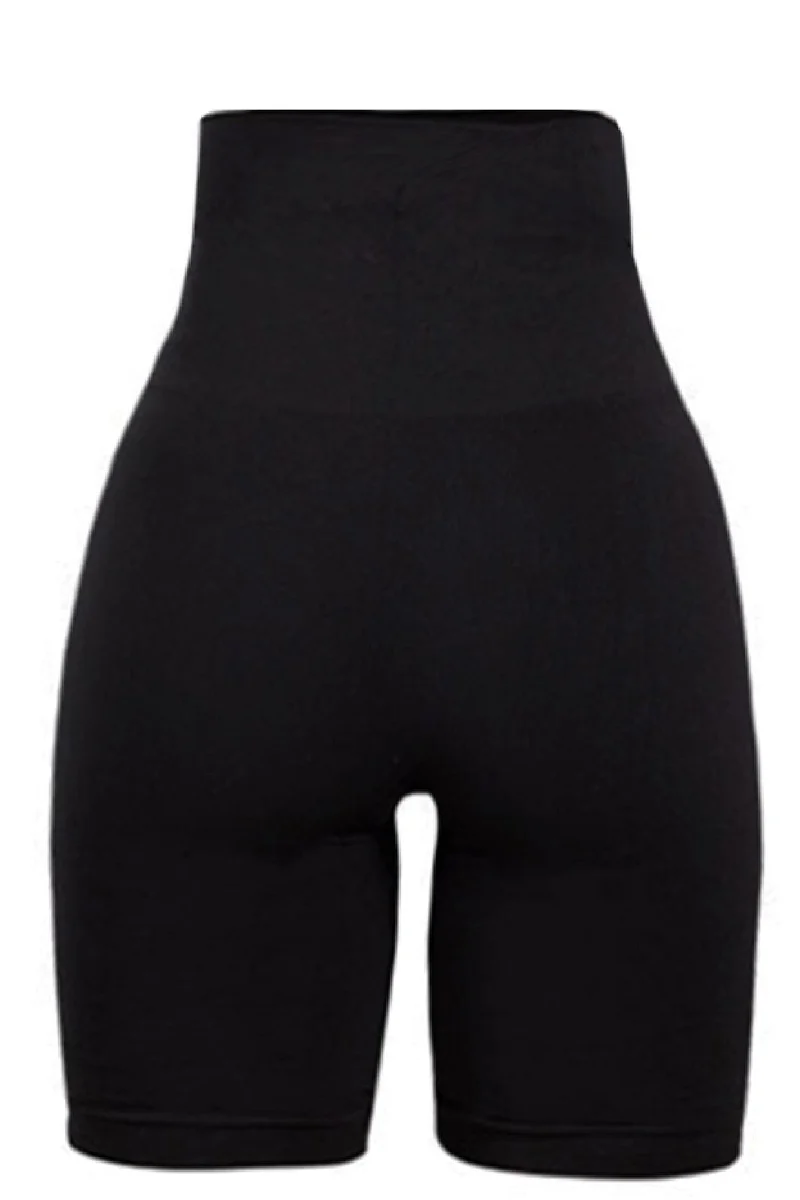Soft basic - Haily High shorts 2 pak - black