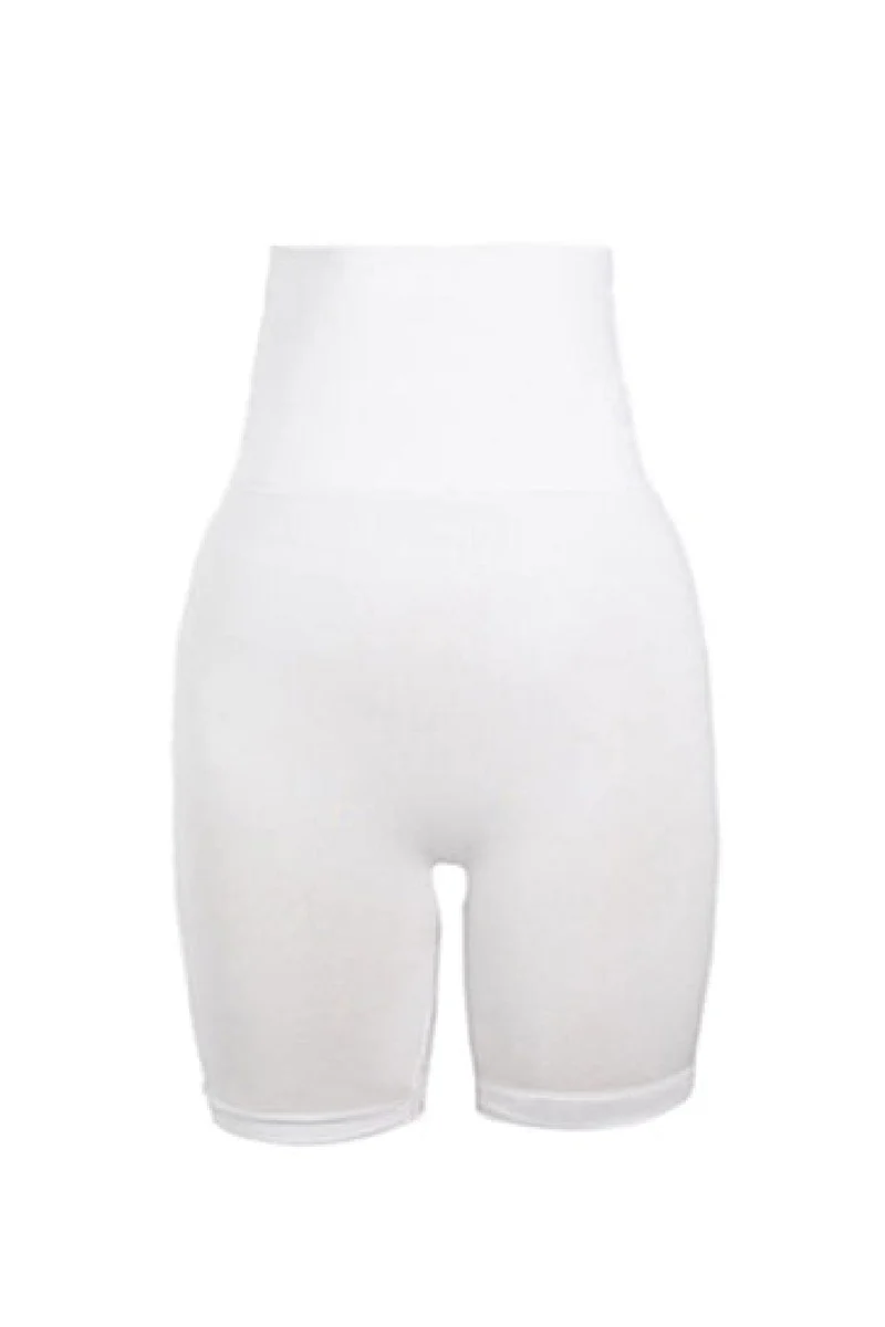 Soft basic - Soffi High shorts 2 pak - white