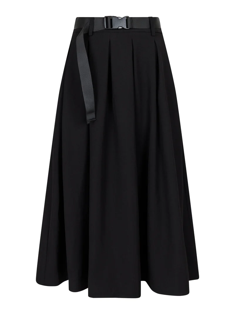 Valentin Studio - Pleated Skirt - Black
