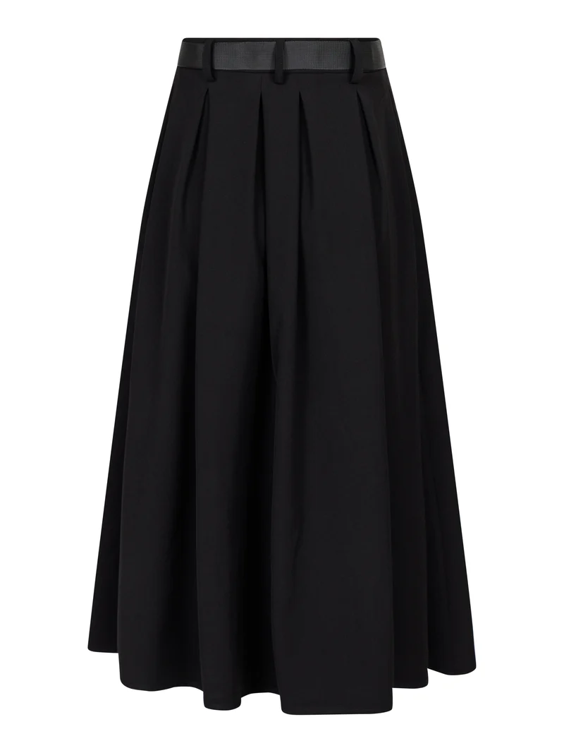 Valentin Studio - Pleated Skirt - Black