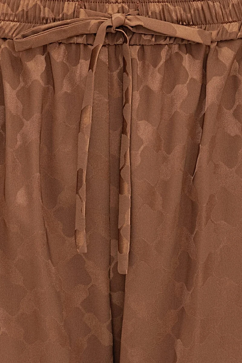 Karmamia - Cora Pants - Camel Keffiyeh Jacquard