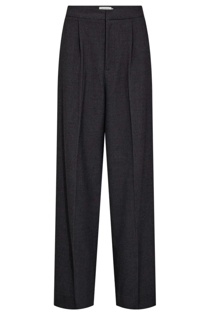 Copenhagen Muse - Tailor-Pants 200619 - Med. Grey Melange