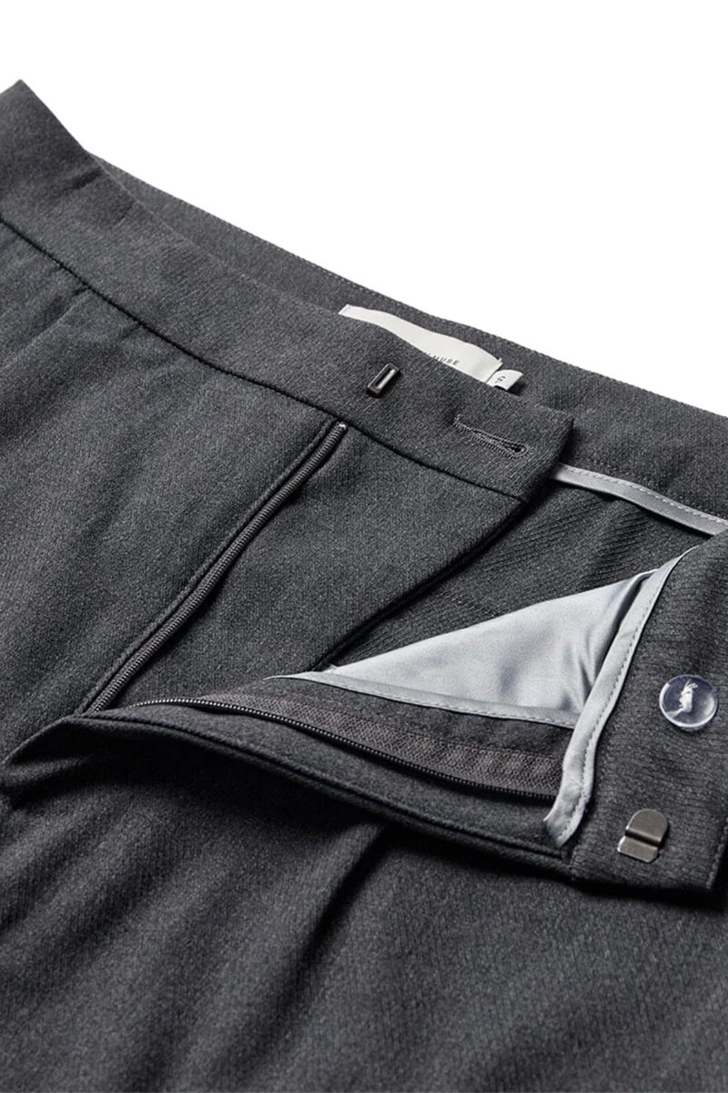 Copenhagen Muse - Tailor-Pants 200619 - Med. Grey Melange