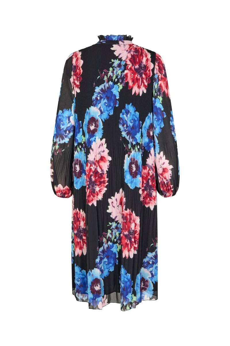 Cras - Bina Dress - 8037 8037 Black Blossom