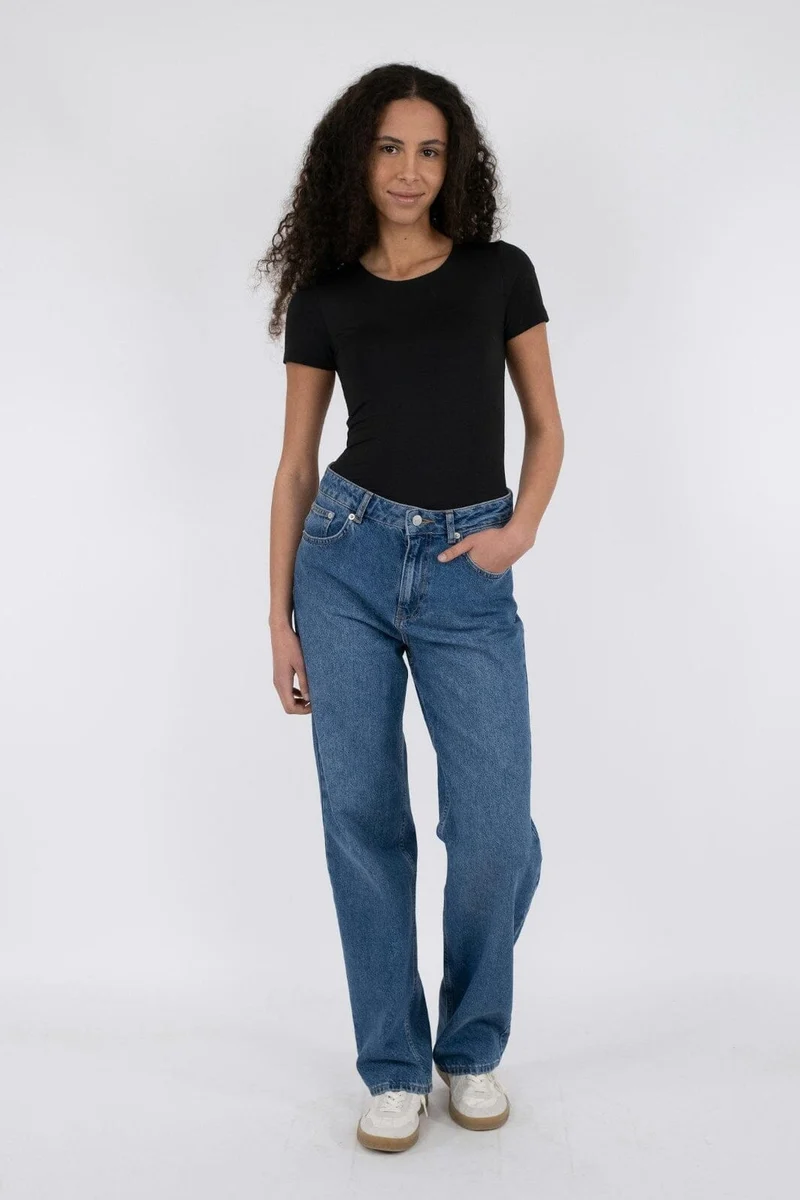 Neo Noir - Verna Jersey Tee 162048 - Black