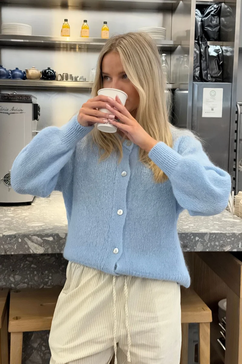 BYIC - Idaic Cardigan - lblue Light Blue