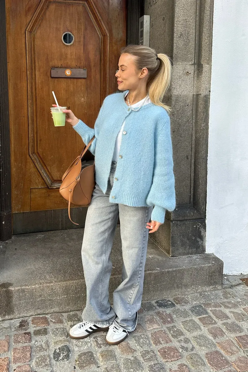 BYIC - Idaic Cardigan - lblue Light Blue