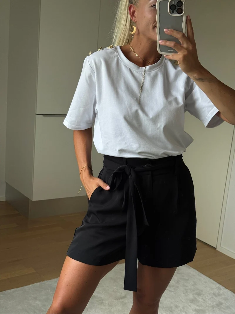 Valentin Studio - Pretty Shorts - Black