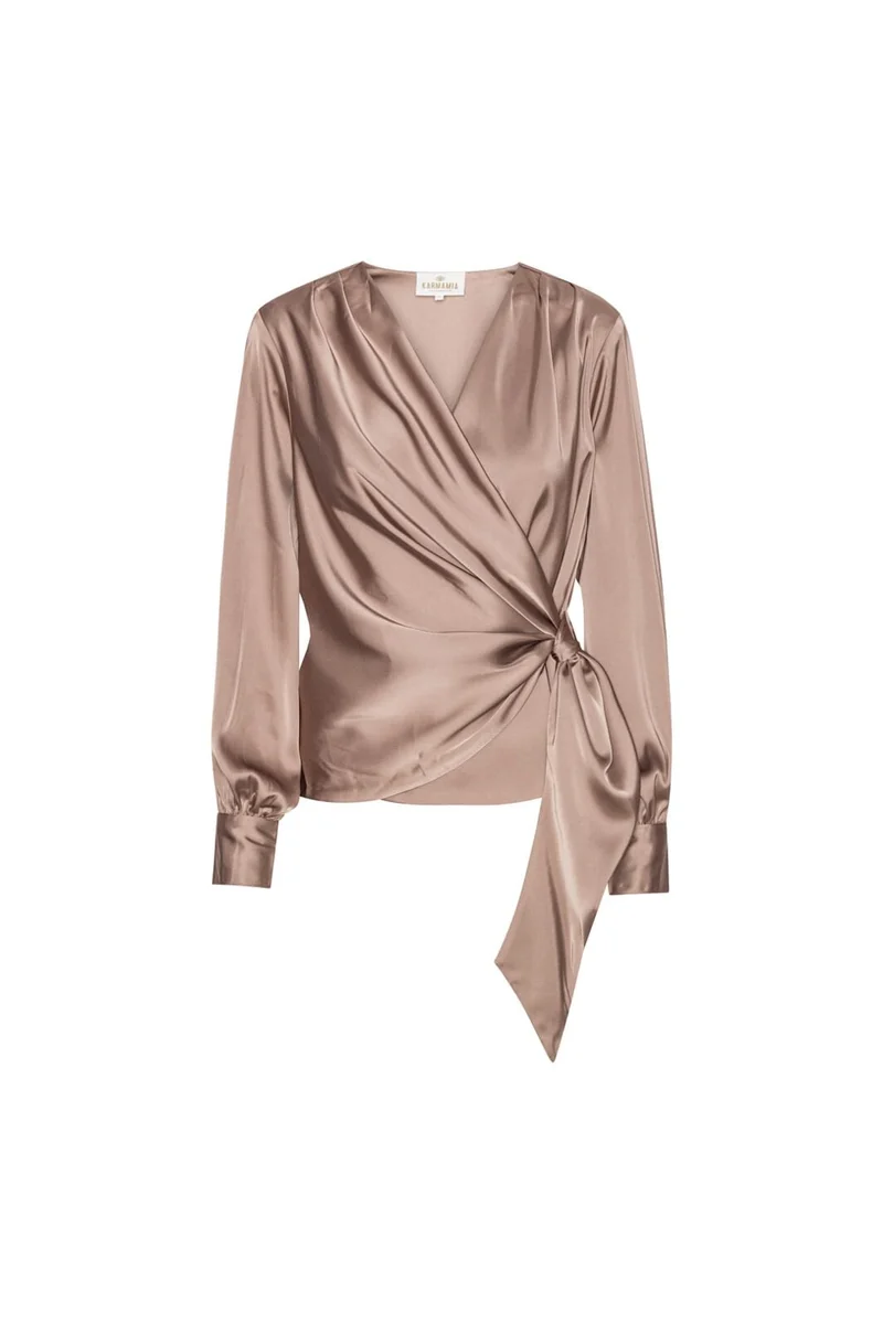 Karmamia - Ines Blouse - Semi Rich Tan