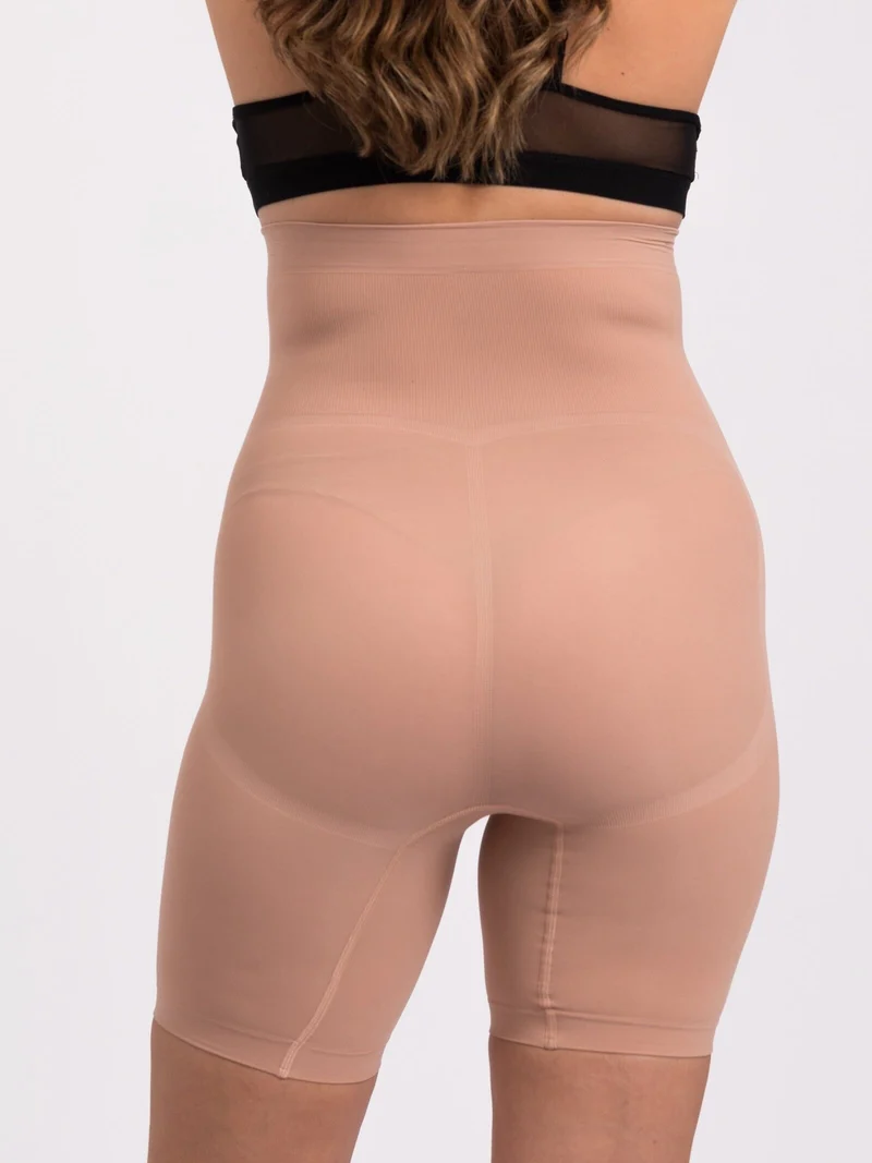 Lykkeland Ateliér - Alturra Highwaist Shaping Shorts - Tan