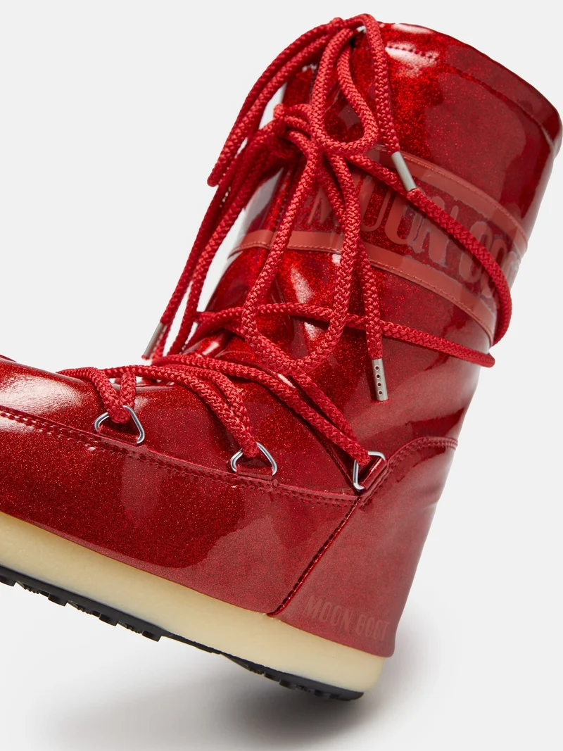 Moon Boot - Icon Jr Glitter 80D3400290 - D001 Red