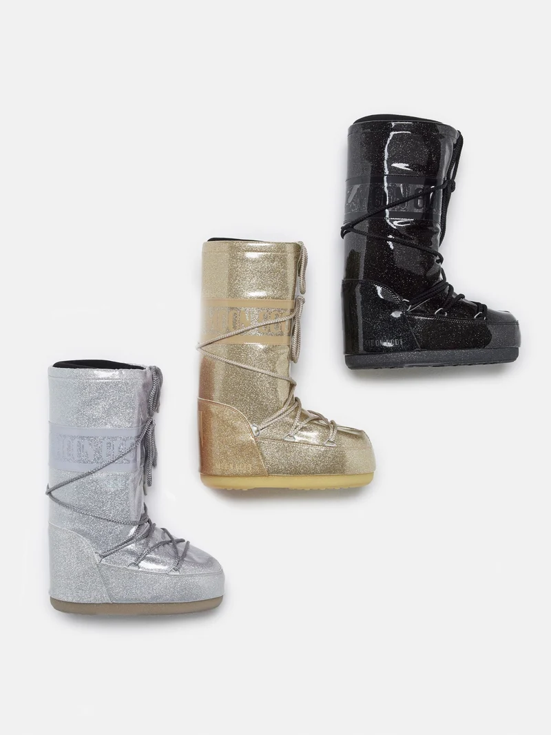 Moon Boot - Icon Glitter 14028500004 - B002 Gold