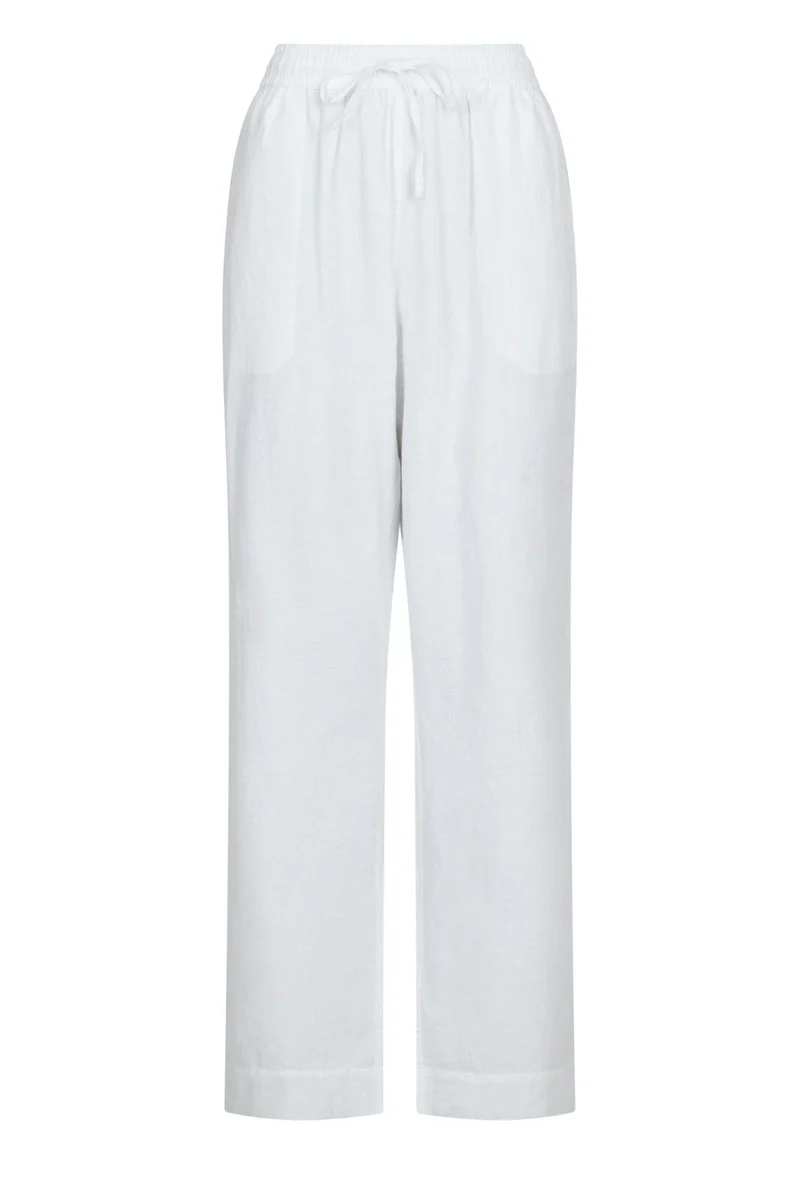 Neo Noir - Sonar Linen Pants - White