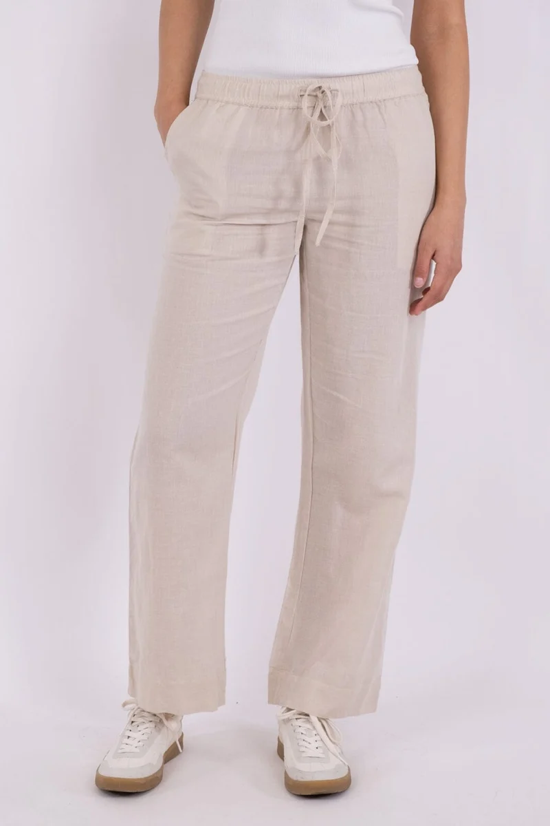 Neo Noir - Sonar Linen Pants - Sand