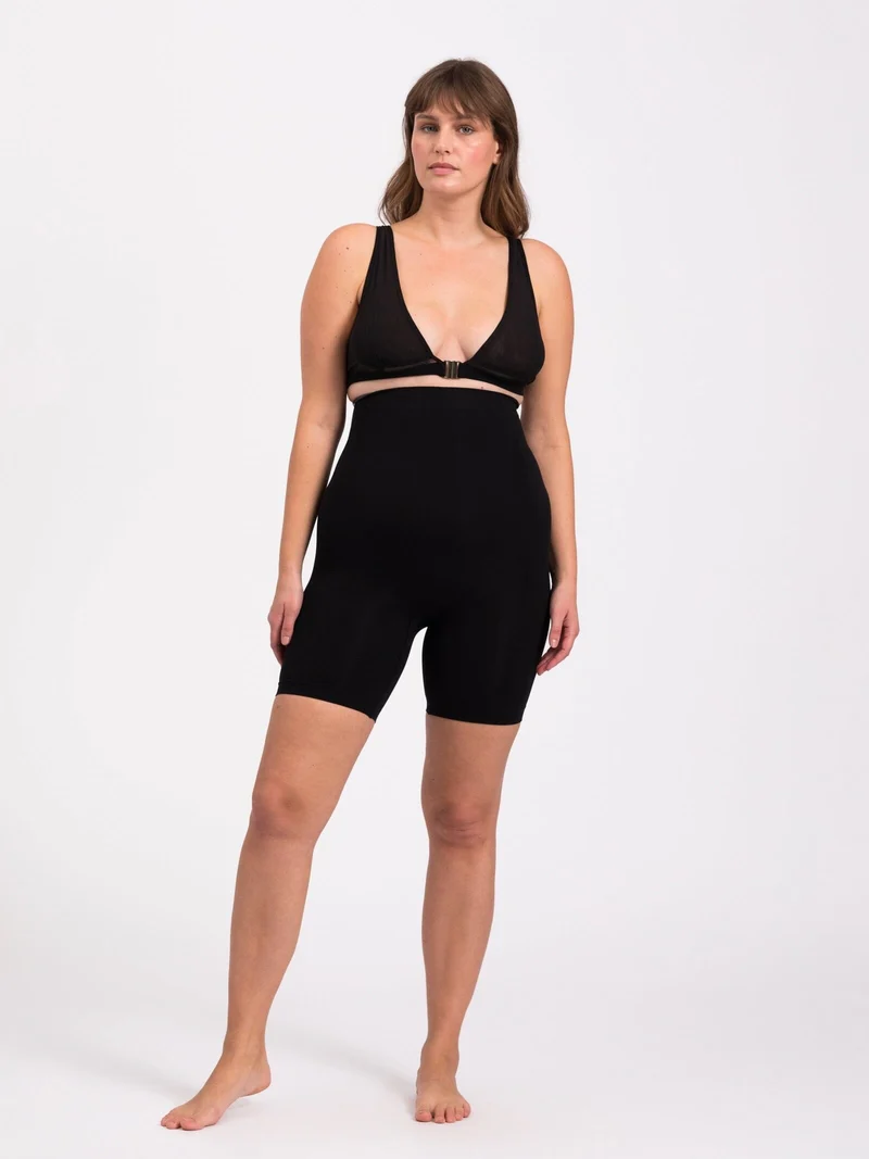 Lykkeland Ateliér - Alturra Highwaist Shaping Shorts - Black