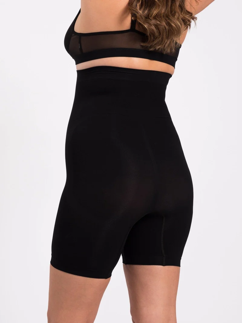 Lykkeland Ateliér - Alturra Highwaist Shaping Shorts - Black